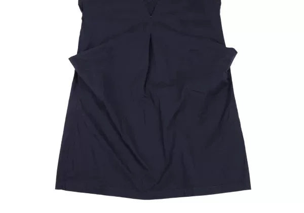 Issey Miyake Vintage Navy V-Neck Dress