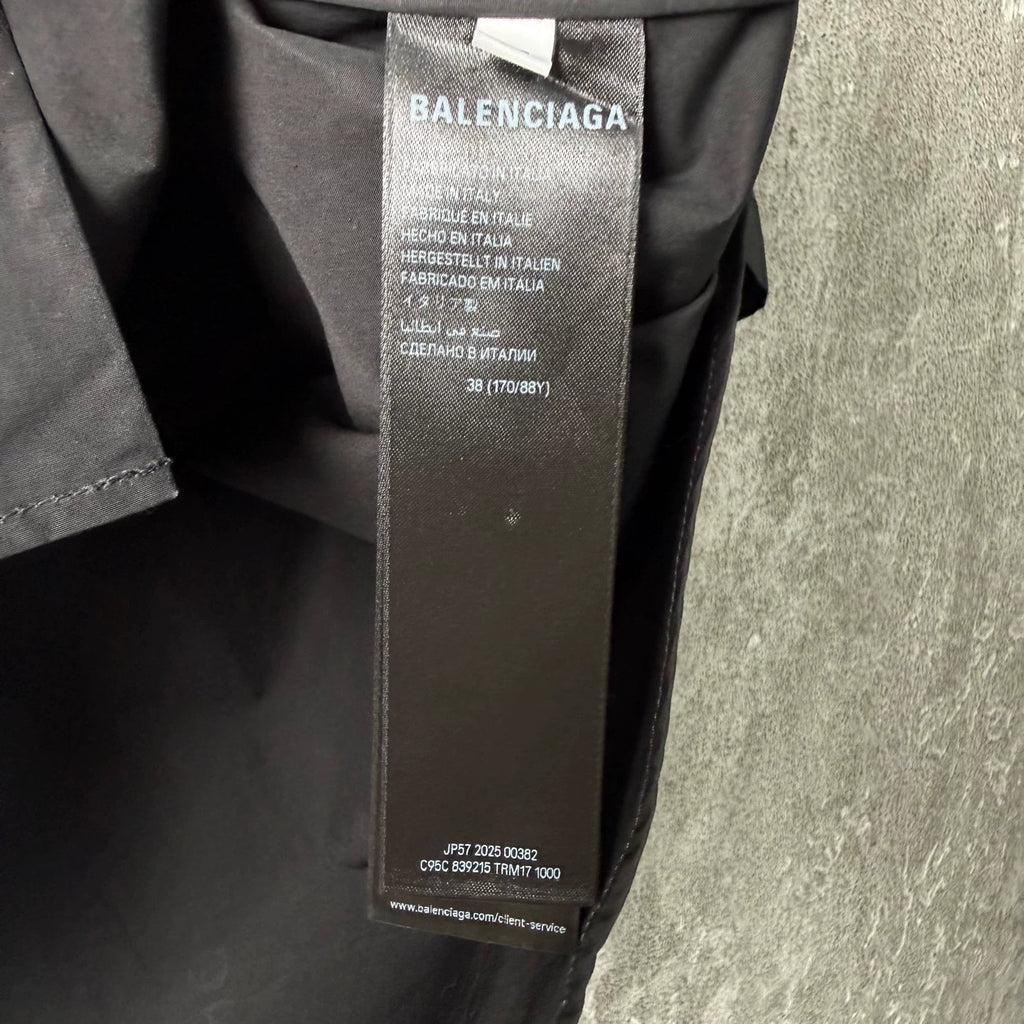 Balenciaga Label Short Sleeve Shirt