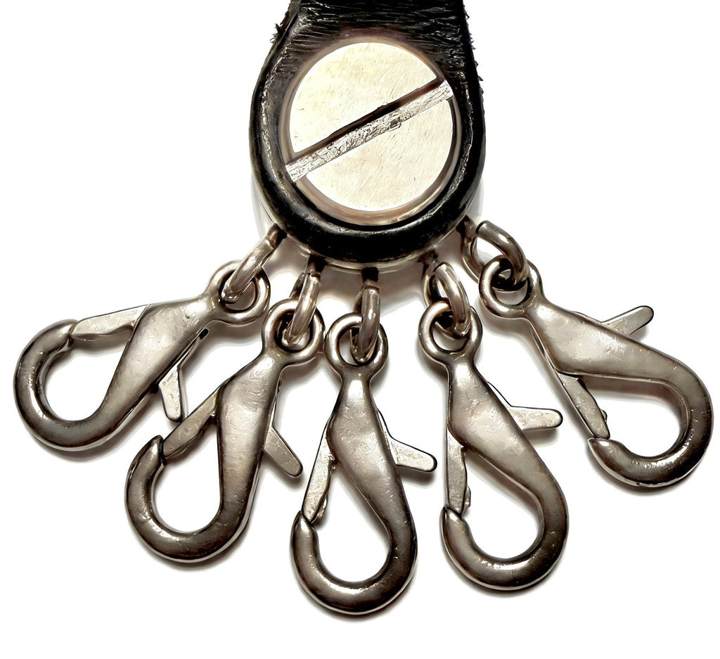 Yohji Yamamoto Black Scandal keychain