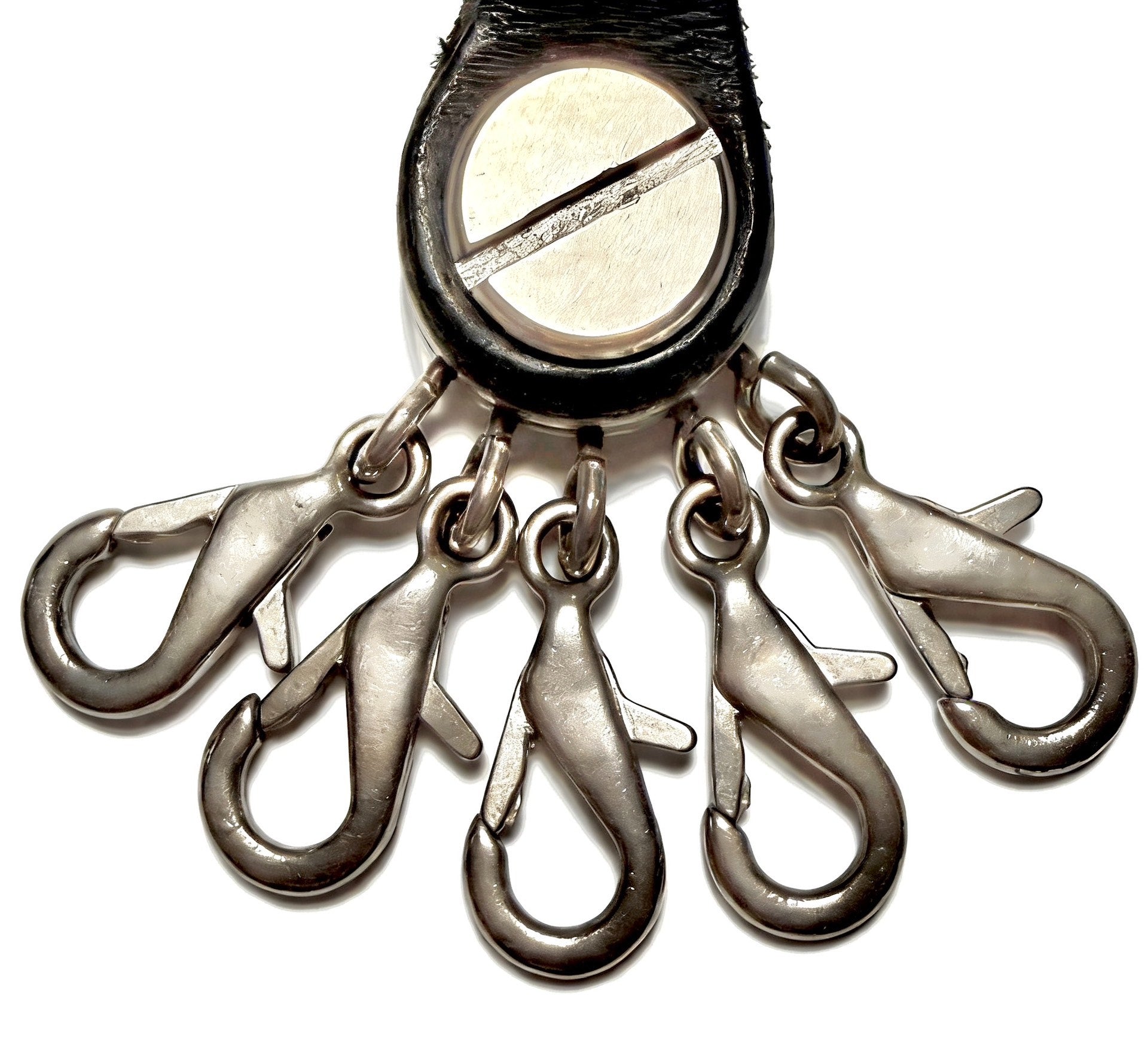 Yohji Yamamoto Black Scandal keychain