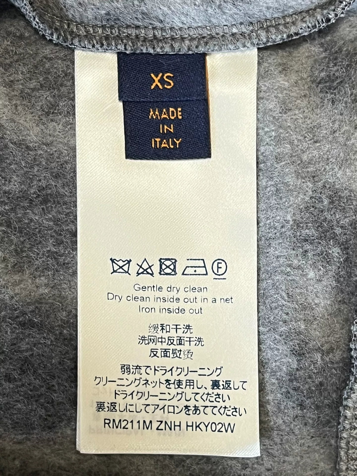 Louis Vuitton LV x NBA Collaboration Gray Knit Sweatshirt