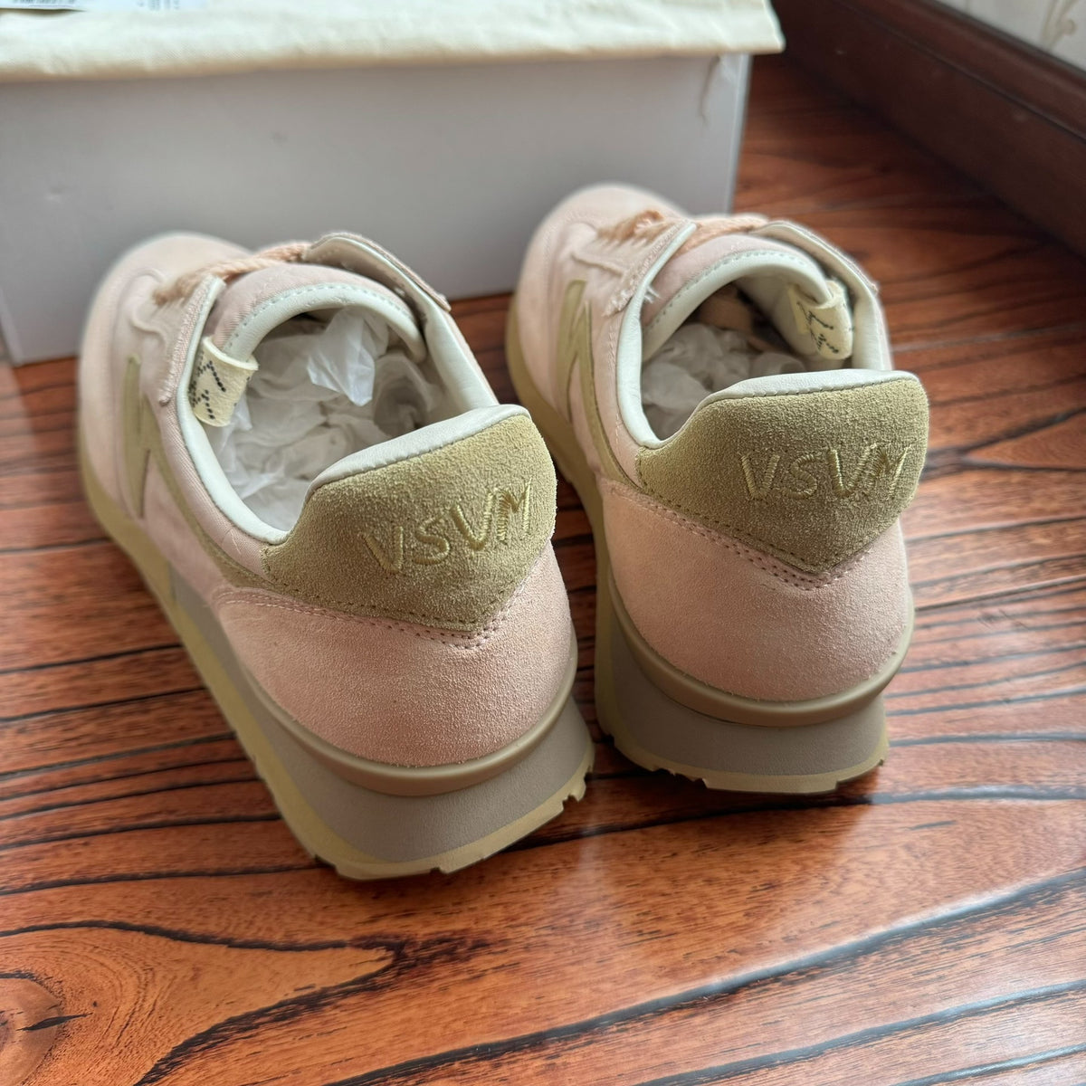 Visvim 25SS Fkt Runner Pink Shoes