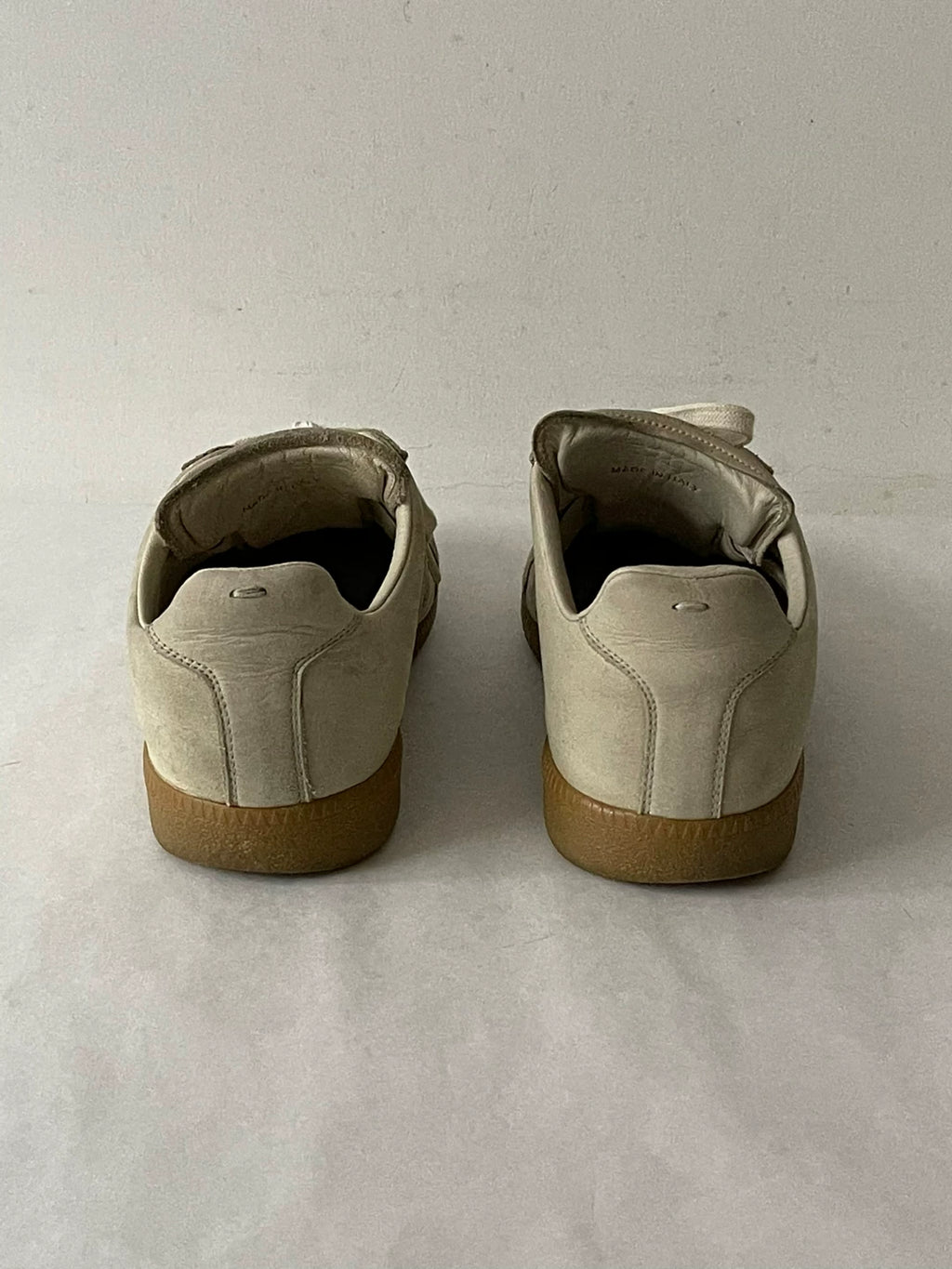 Maison Margiela Ink Splash Cowhide German Army Trainers