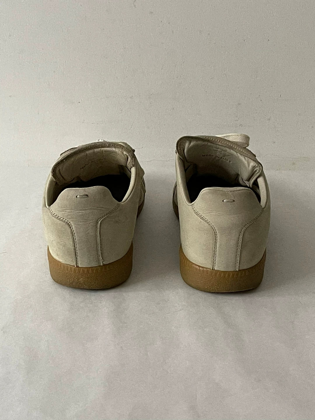 Maison Margiela Ink Splash Cowhide German Army Trainers