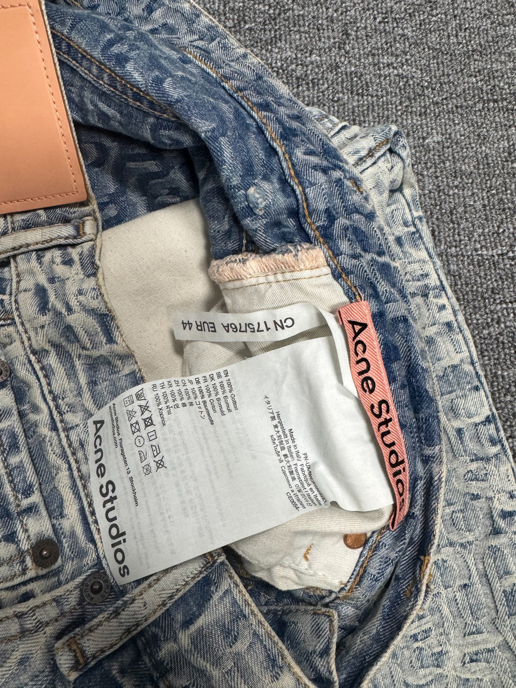 Acne Studios Denim Shorts