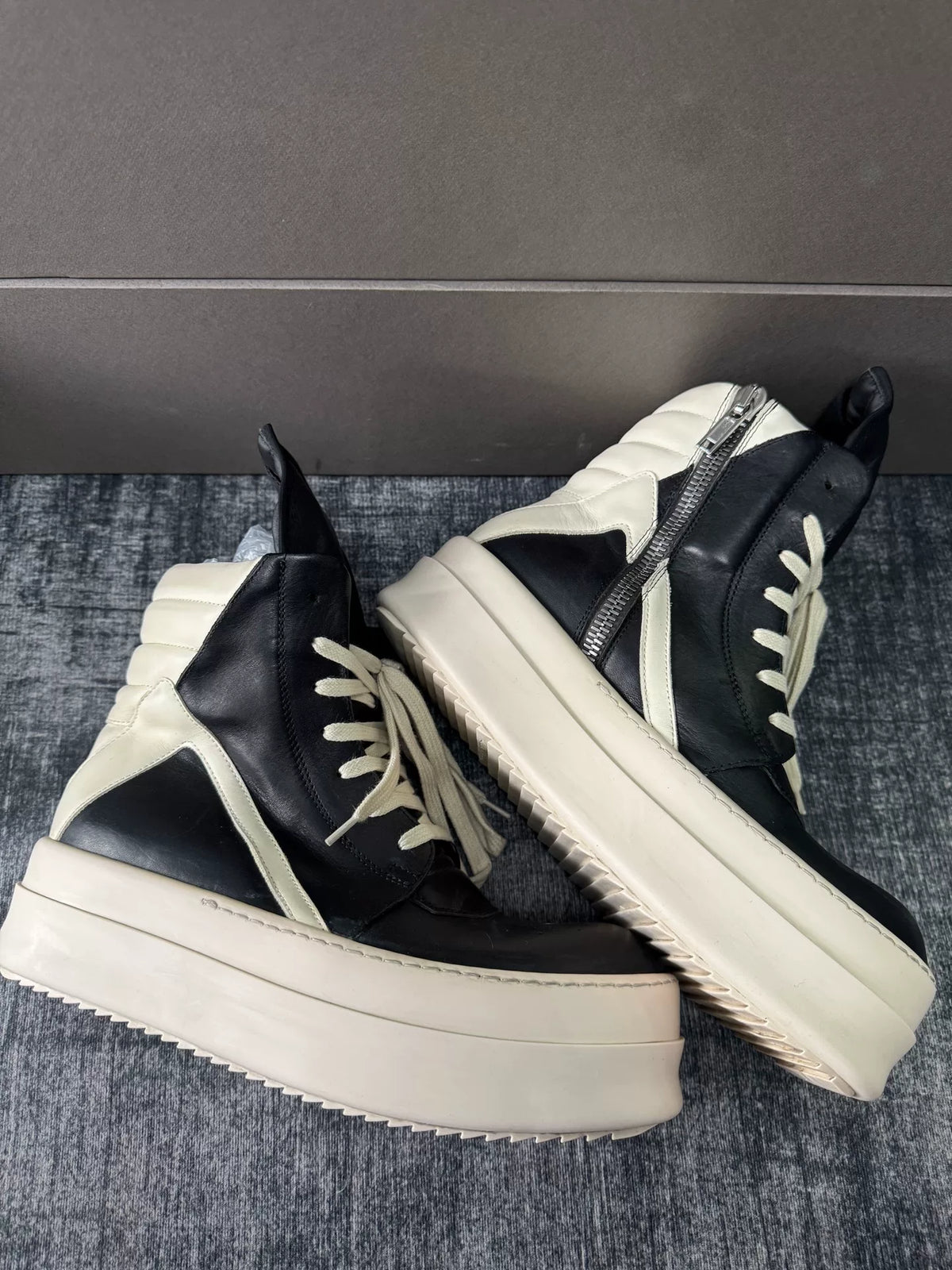 Rick Owens Inverted-Triangle Sneakers
