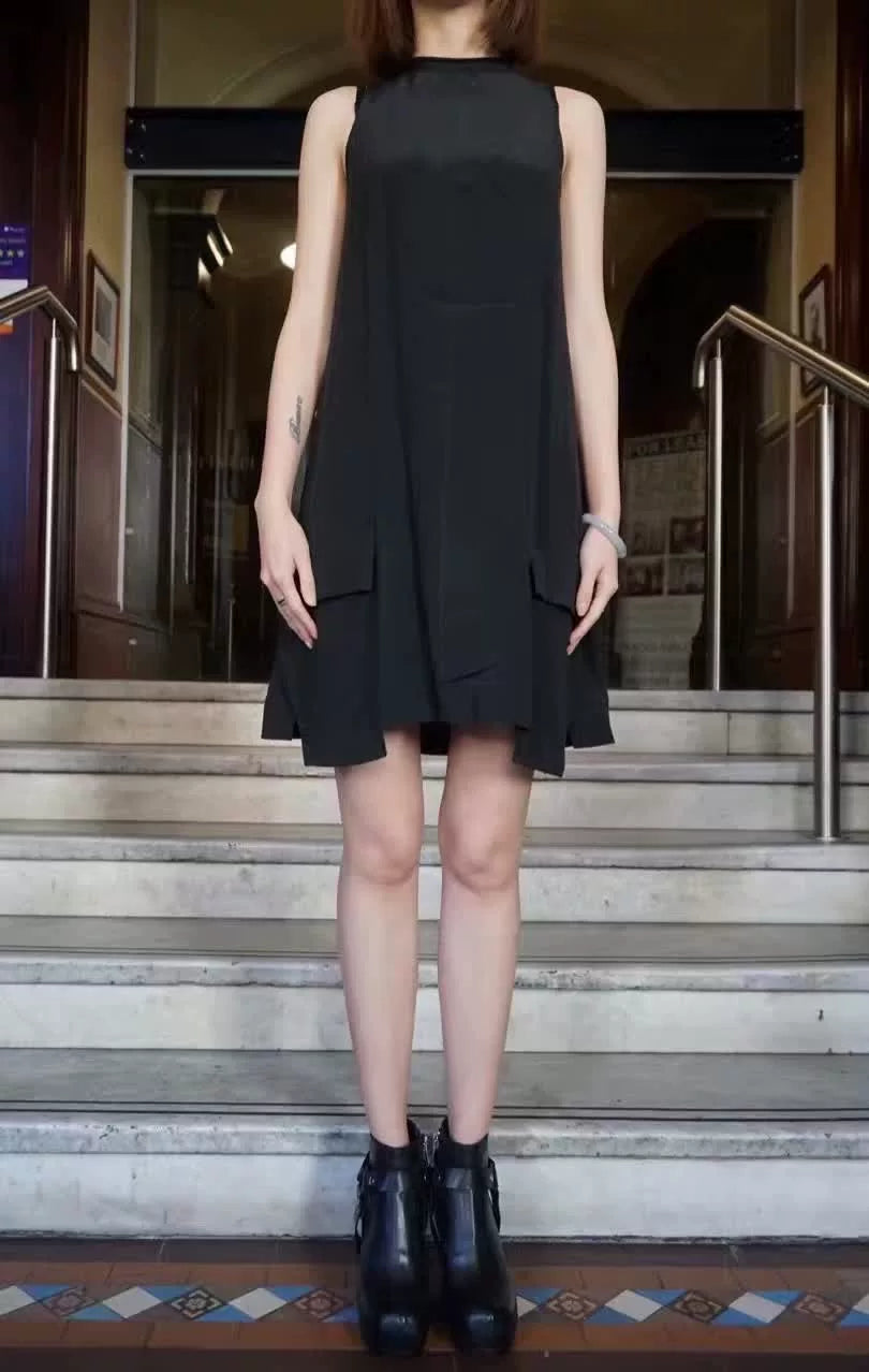 Rick Owens SS17 Wedge Lambskin Boots