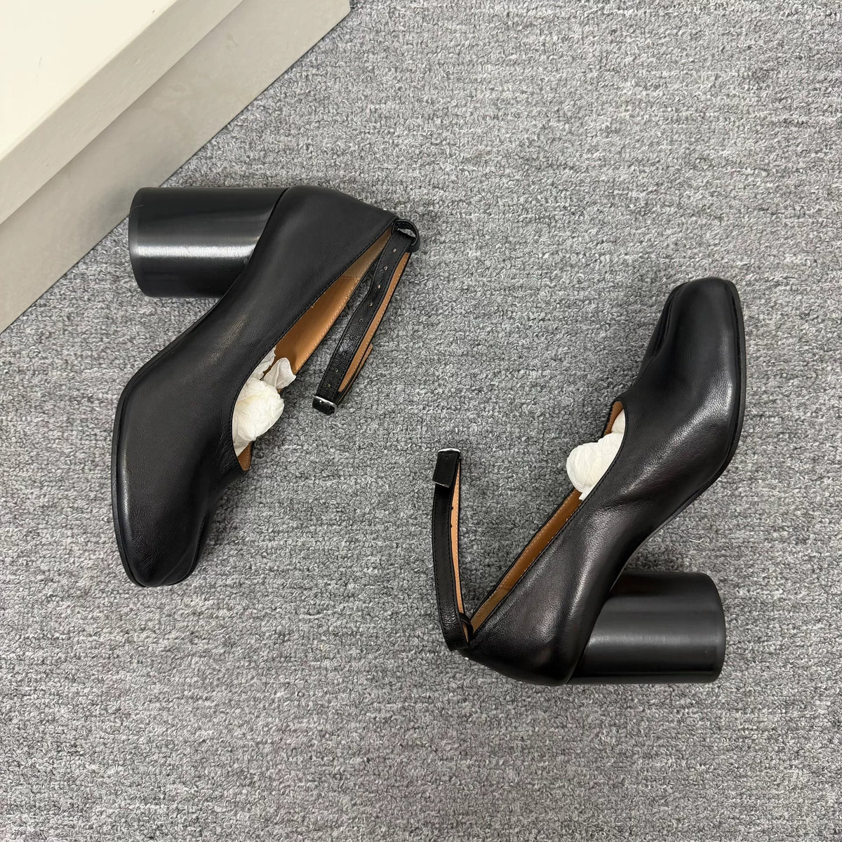 Maison Margiela Tabi Mary Jane Lambskin Shoes