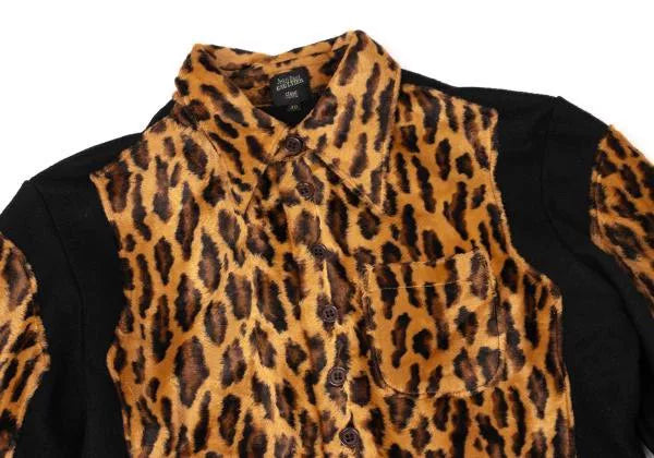 Jean Paul Gaultier Vintage Leopard Print Fur Jacket