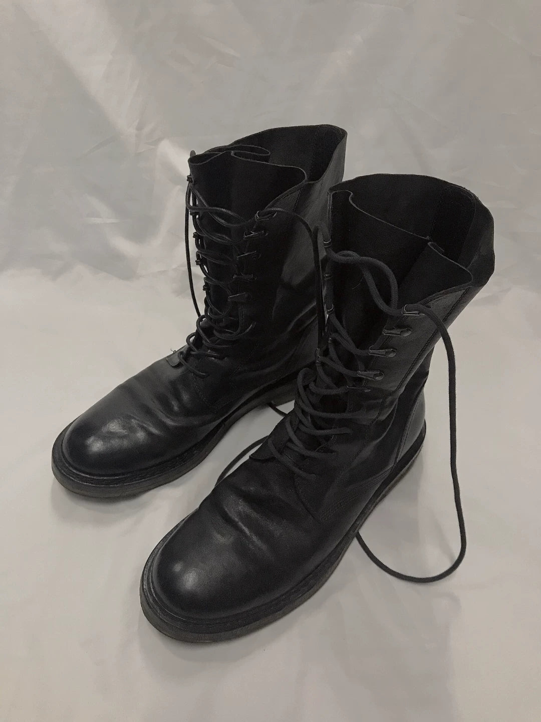 Ann Demeulemeester SS12 Strap Leather Boots