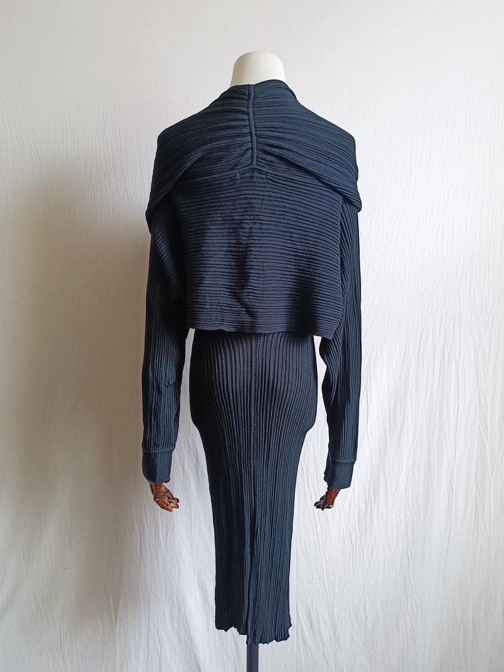 Issey Miyake 1980s Deconstructed Knit Mainline Top