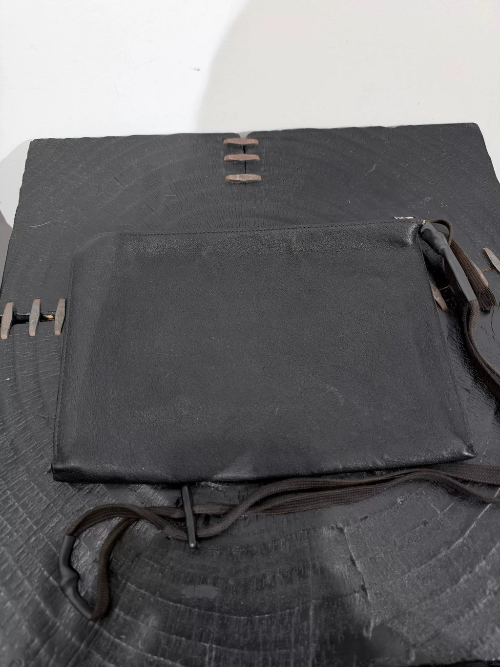 Boris Bidjan Saberi BBS Kangaroo Leather Clutch Wallet