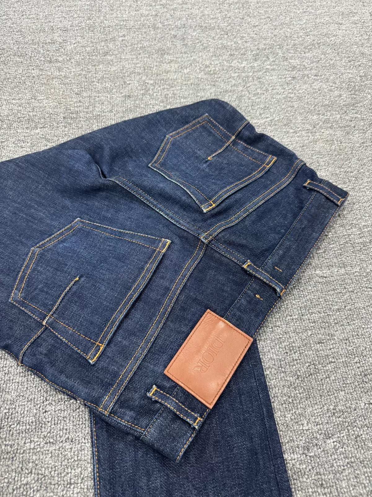 Dior Full Print Denim Jeans