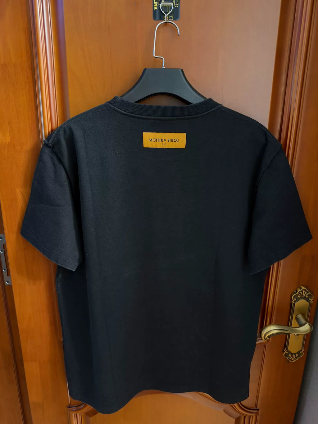 Louis Vuitton Small Airplane Embroidered Short Sleeve T-Shirt