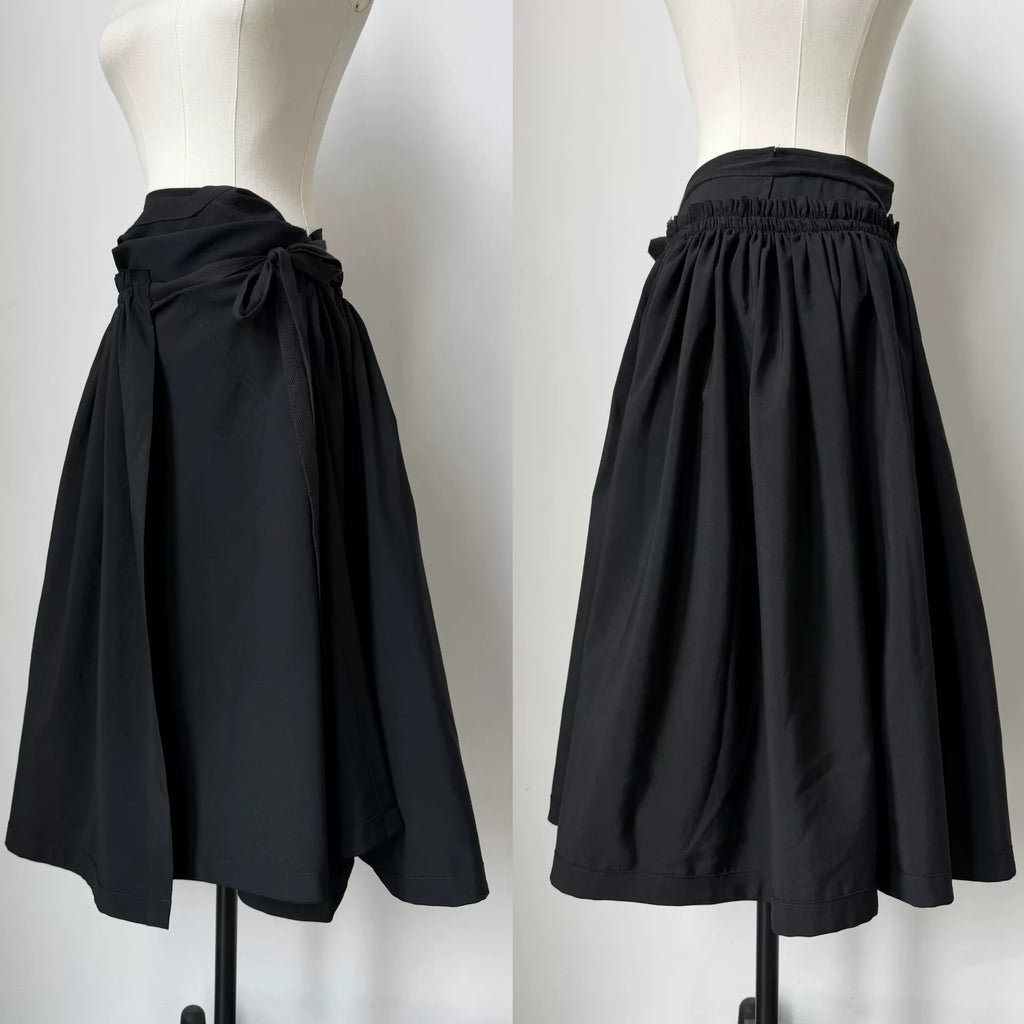 Junya Watanabe 2004 multi-layer wrap skirt