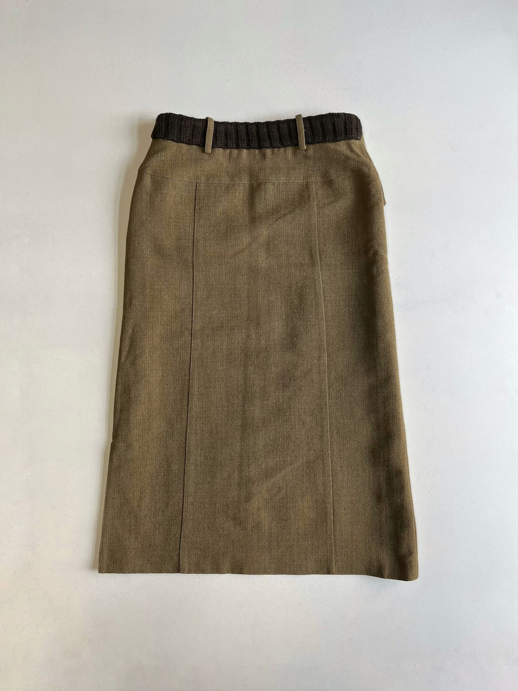 Miu Miu AW99 Wool Knit Skirt