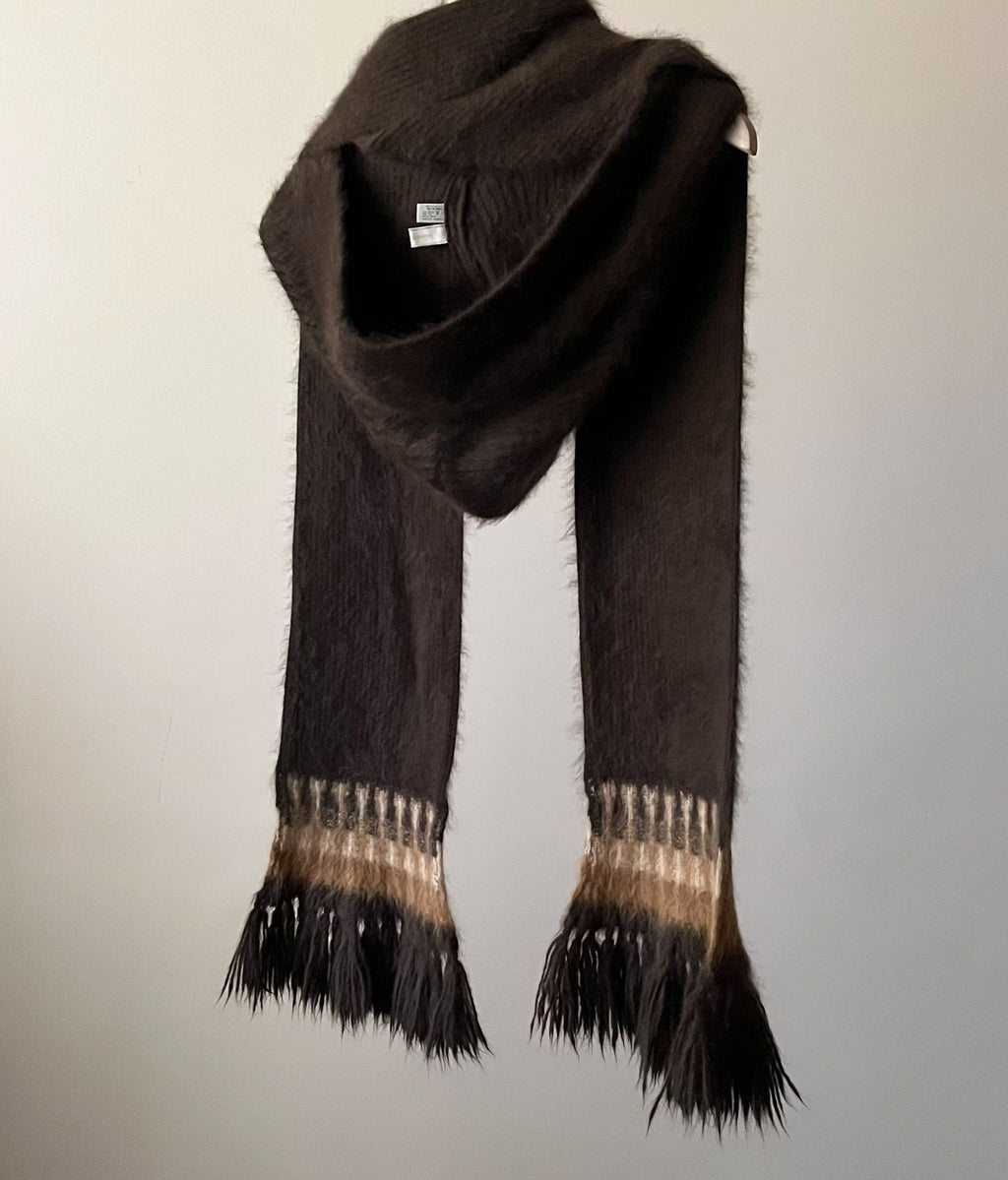 Number (n)ine 02AW Fringe Scarf