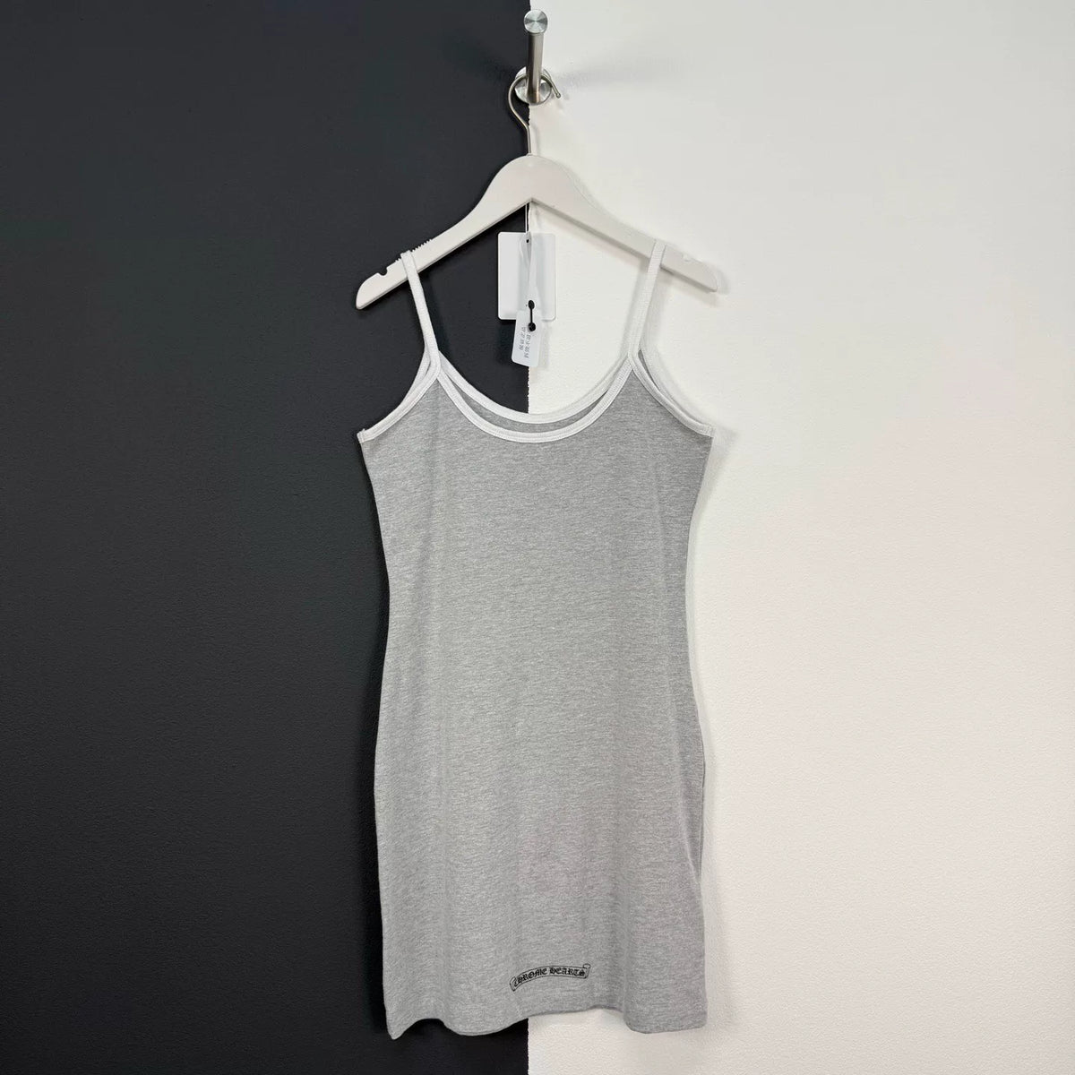 Chrome Hearts Gray Horseshoe Strap Dress