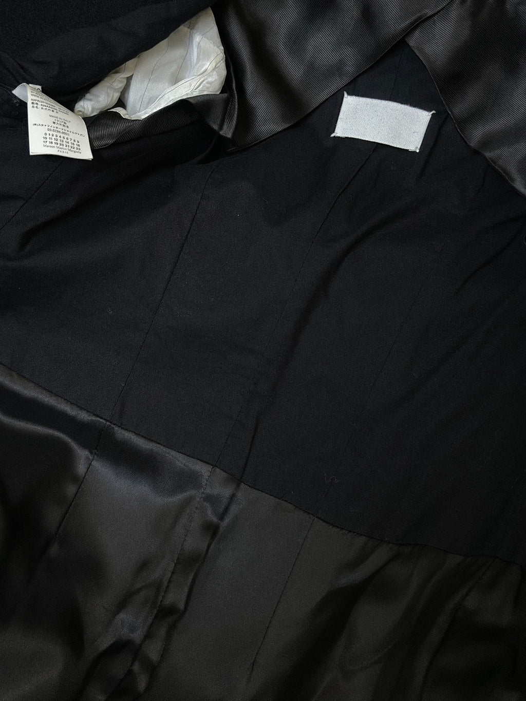 Maison Martin Margiela Minimalist Stand-Collar Coat