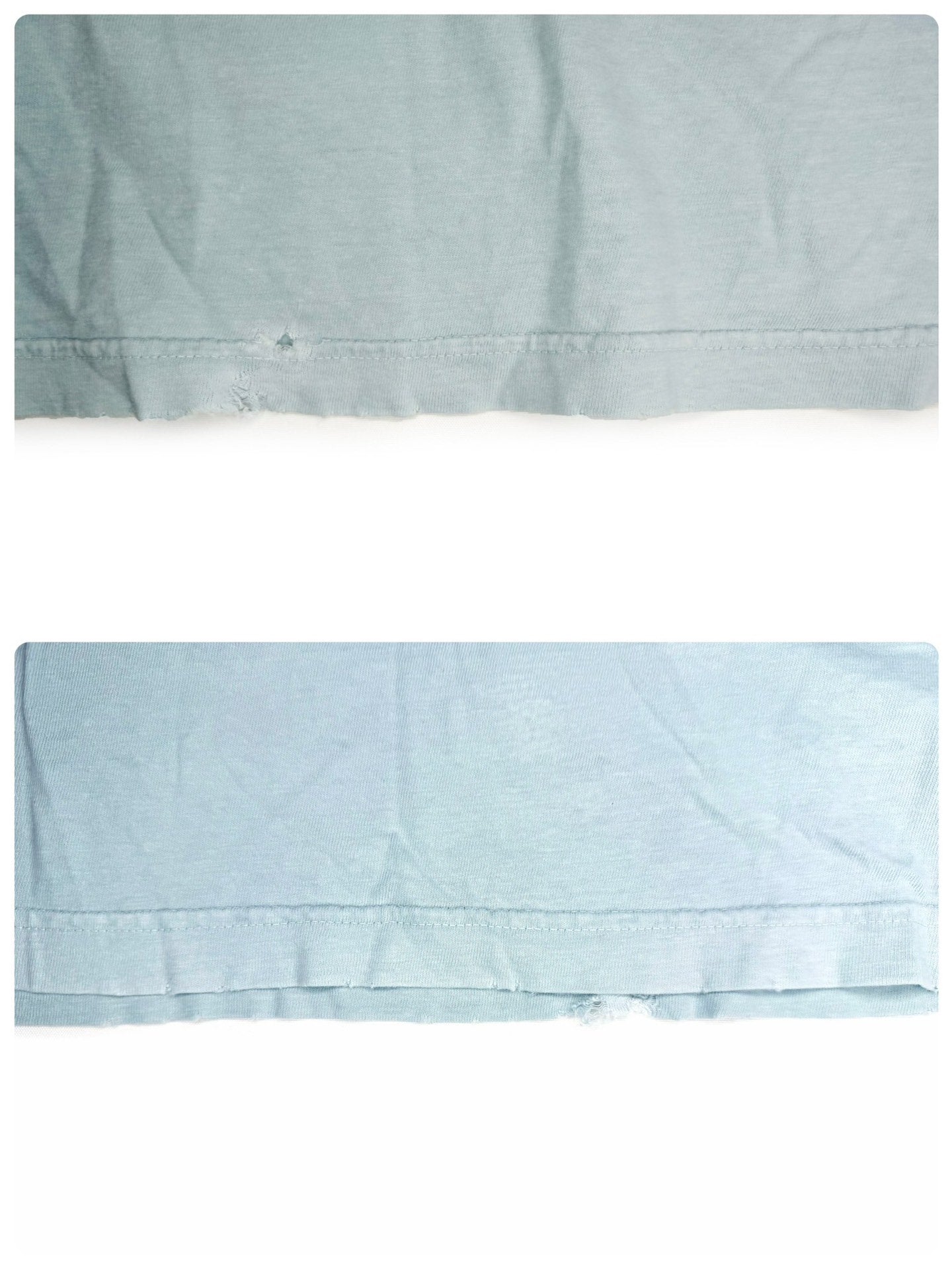 Visvim 22SS Amplus Distressed Tee S/S Crash Cotton Crew T-Shirt