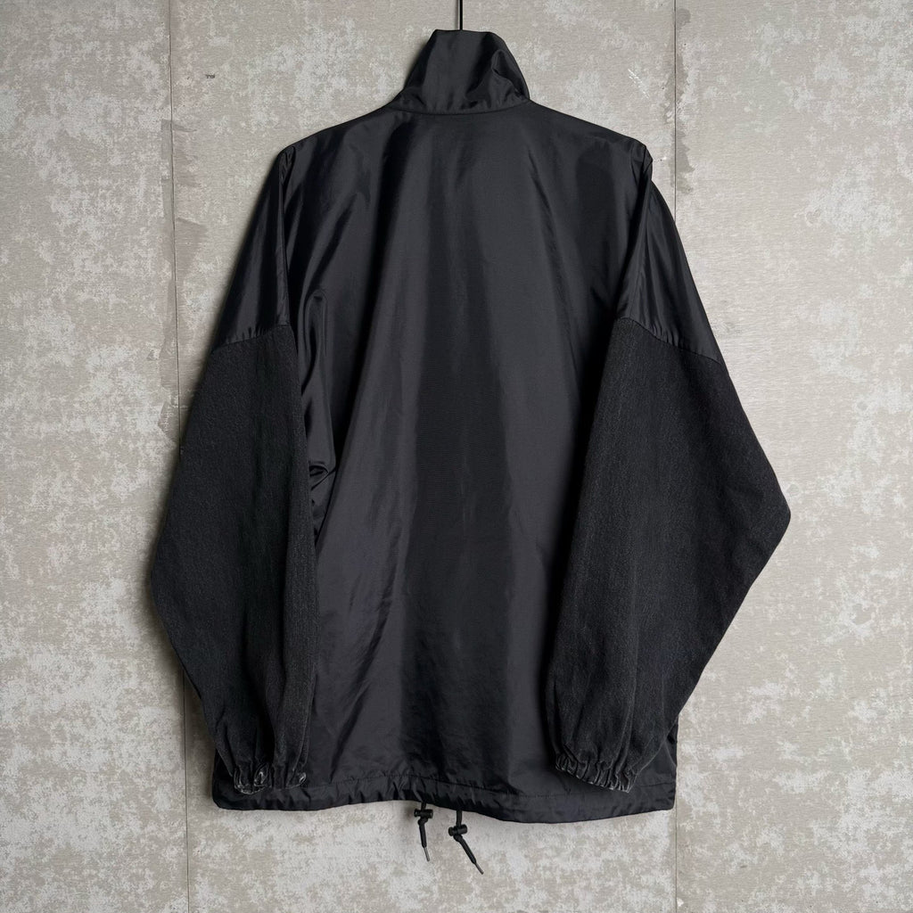 Balenciaga Black White Panel Logo Jacket