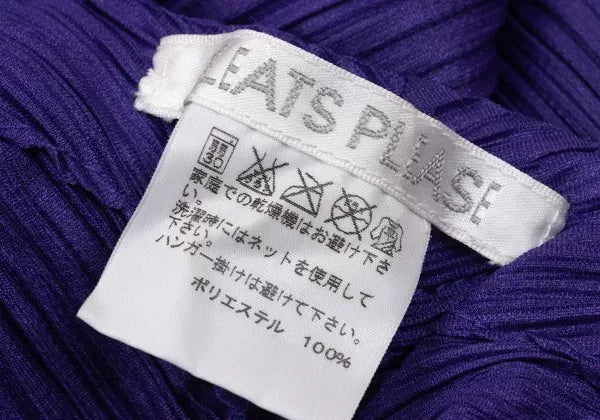 Issey Miyake Vintage Purple Pleated Pants