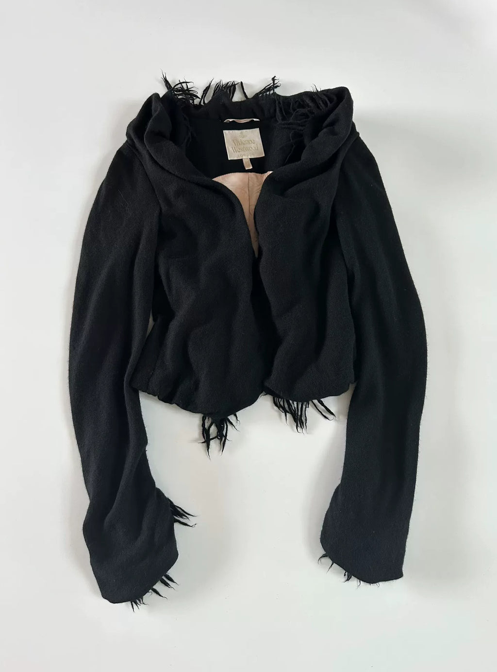 Vivienne Westwood 2000 Label Runway Fringe Jacket