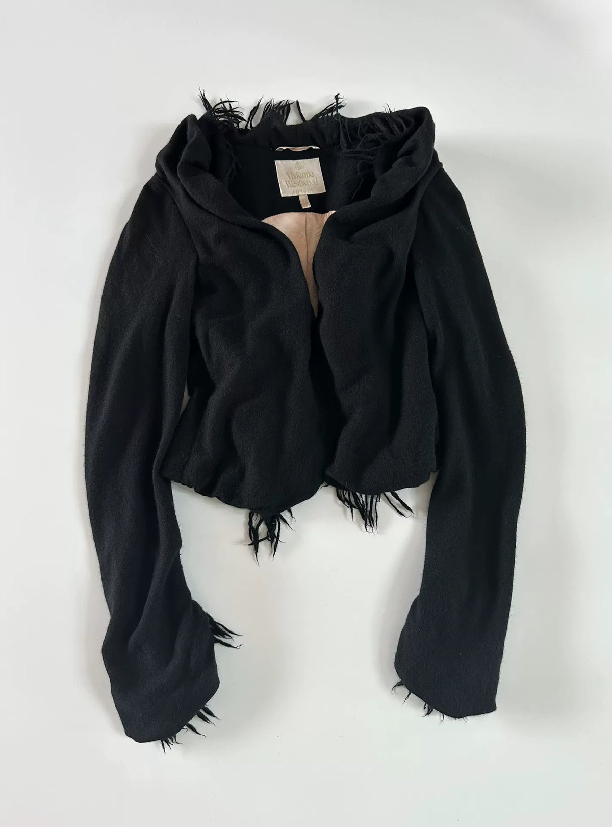 Vivienne Westwood 2000 Label Runway Fringe Jacket
