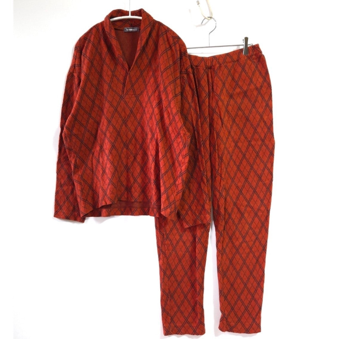 Issey Miyake 1980s Plaid Flannel Suit