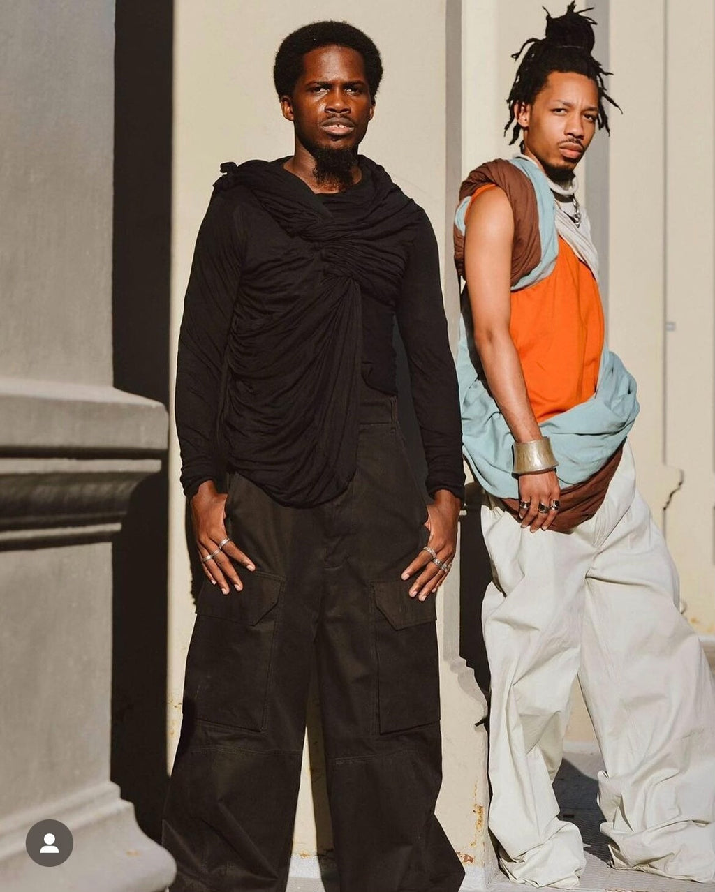 Rick Owens Multi-Layer Wrapped T-Shirt