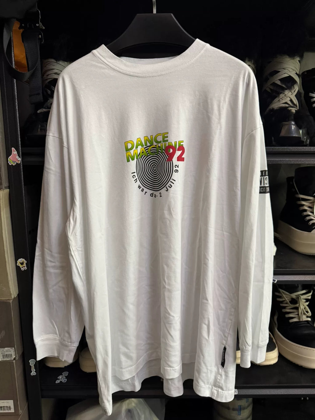 Vetements dance machine long-sleeve shirt
