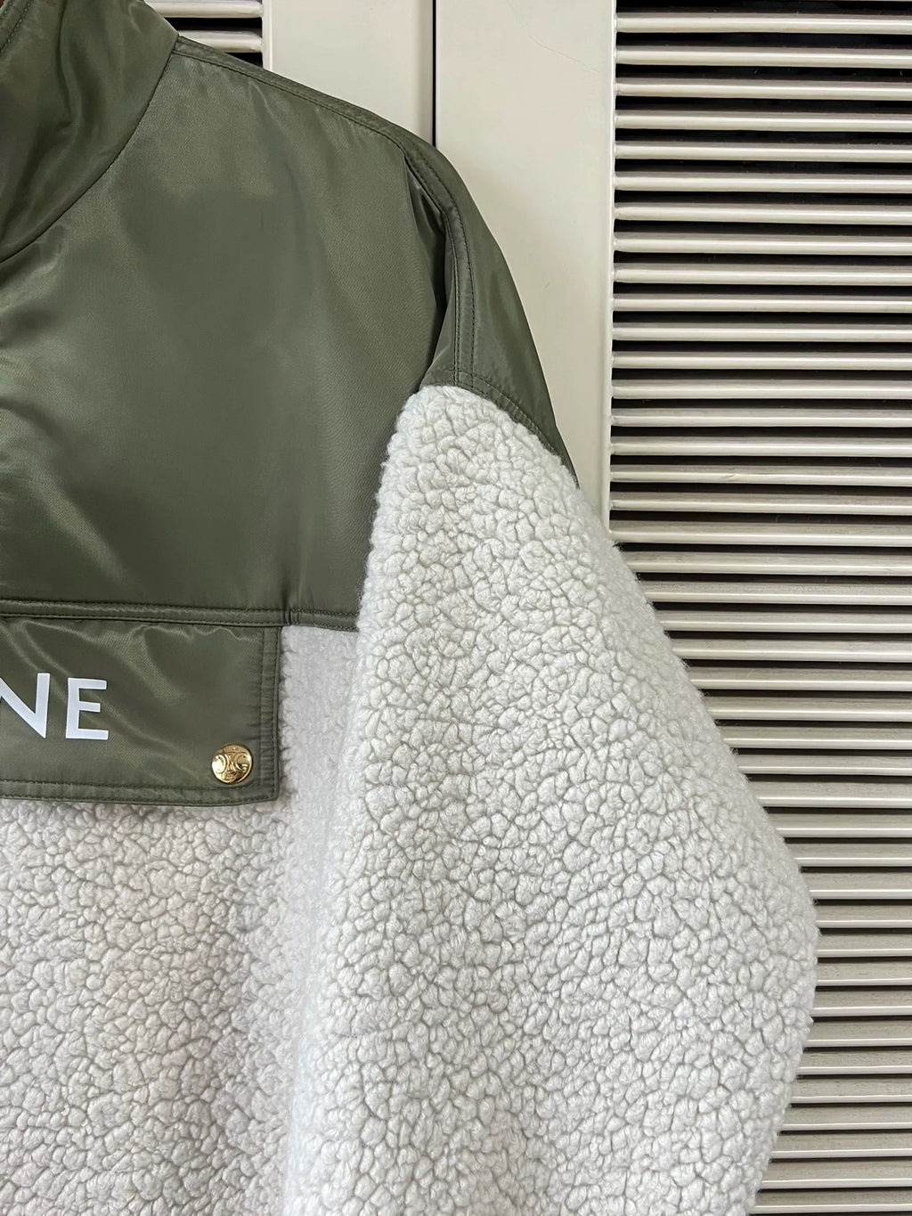 Celine Panel Logo Jacket