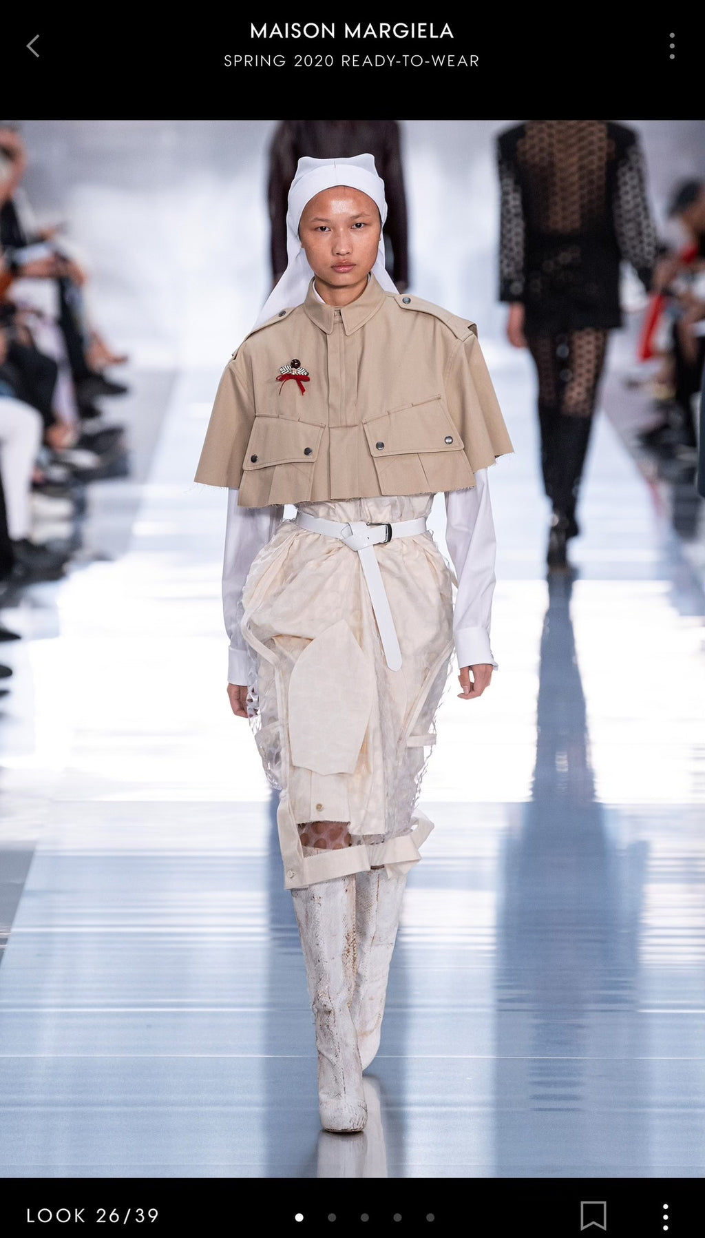 Maison Margiela Runway Cloak Jacket