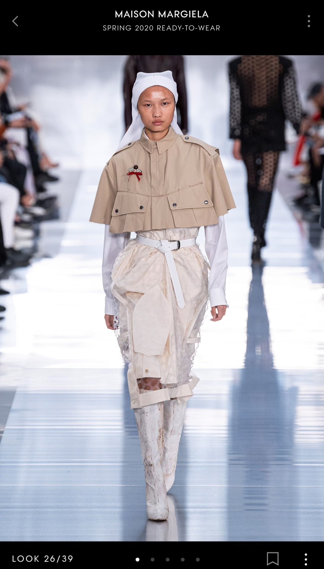 Maison Margiela Runway Cloak Jacket