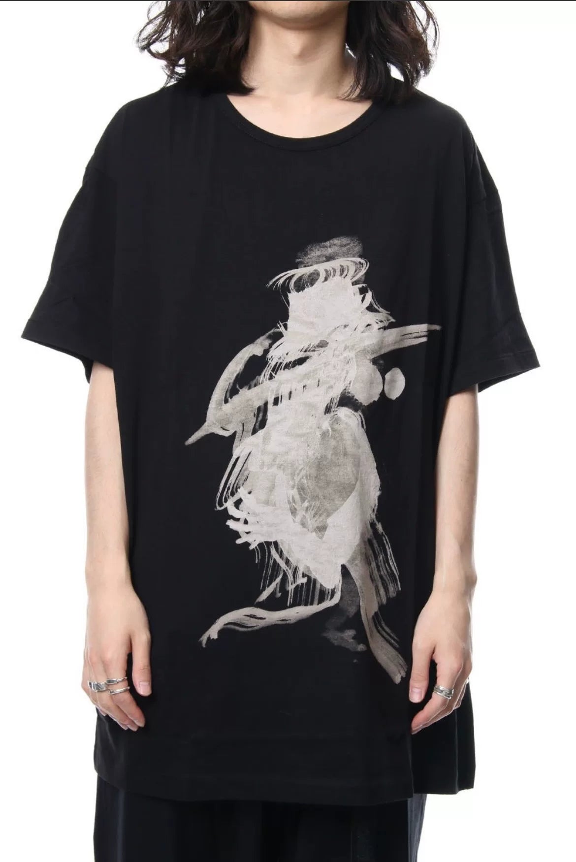 Yohji Yamamoto Pour Homme Mainline Cotton Shankar6 Short Sleeve Tee