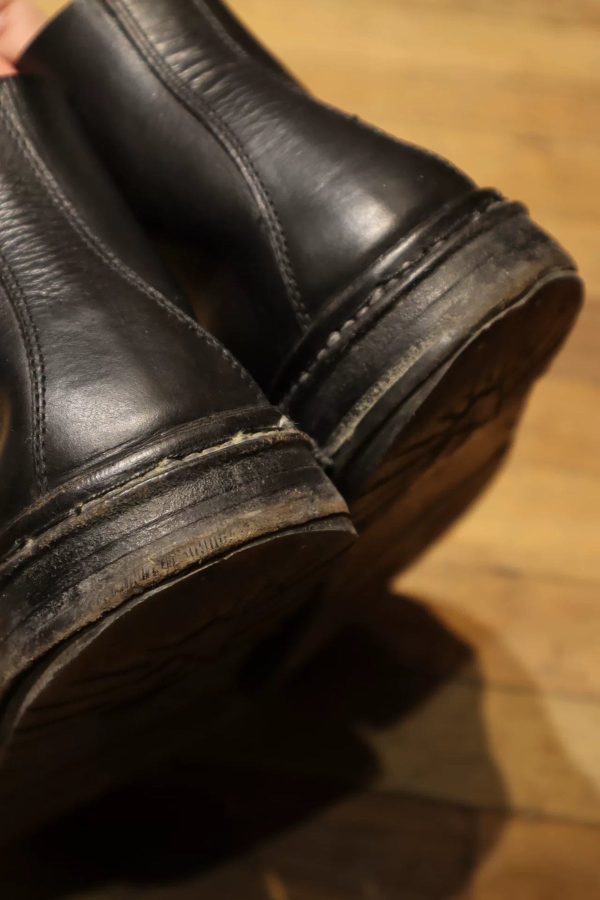 Ann Demeulemeester Leather Sneakers