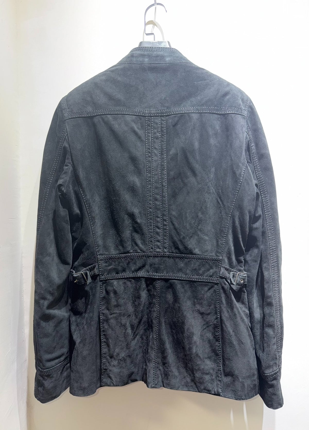 Gucci by Tom Ford Suede Button Down Leather Jacket