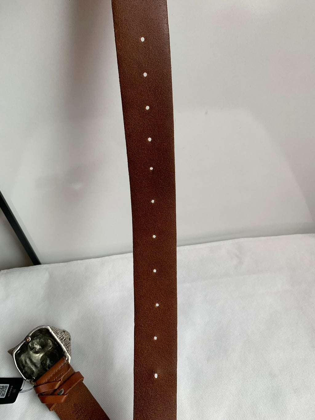 Gucci Brown Tiger Head Leather Belt