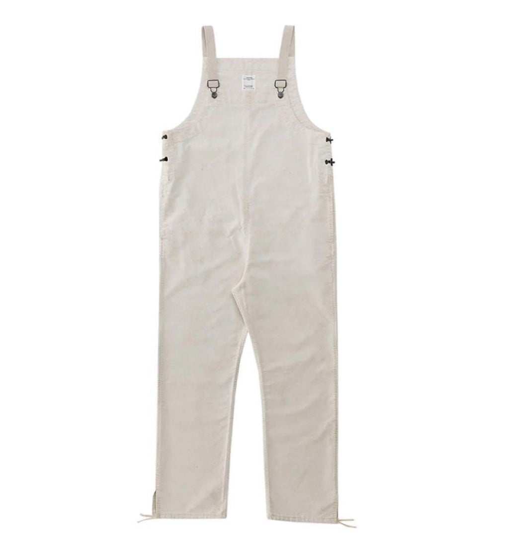 Visvim 22SS Overalls G.Cords Cargo Paint-Splatter Black Distressed Pants