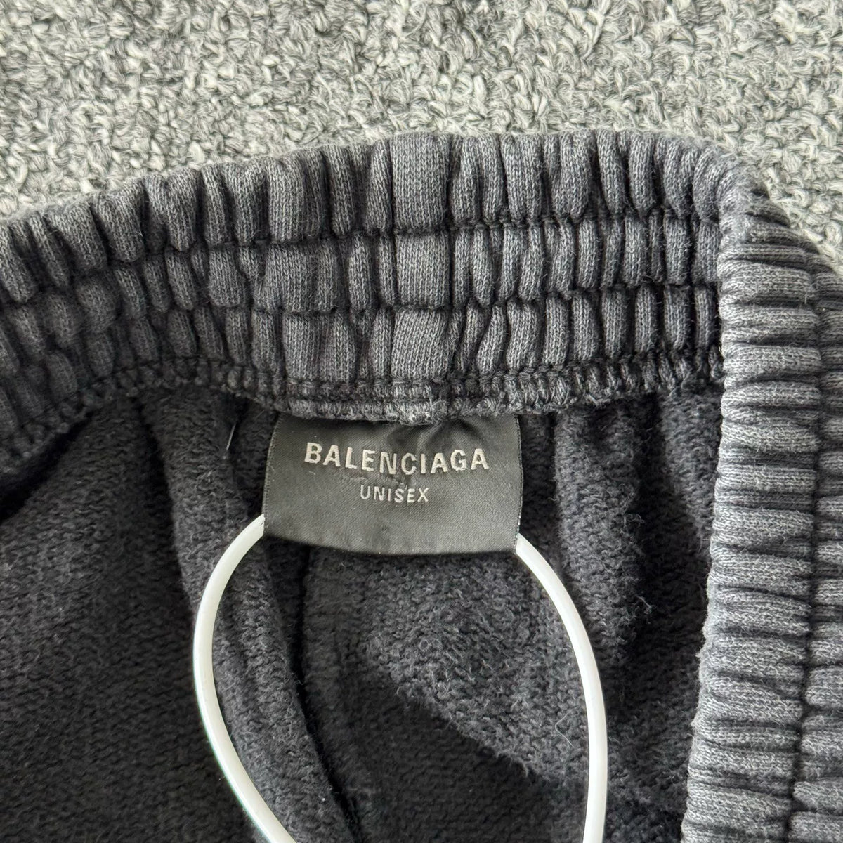 Balenciaga Double B Wheat Ear Embroidered Shorts