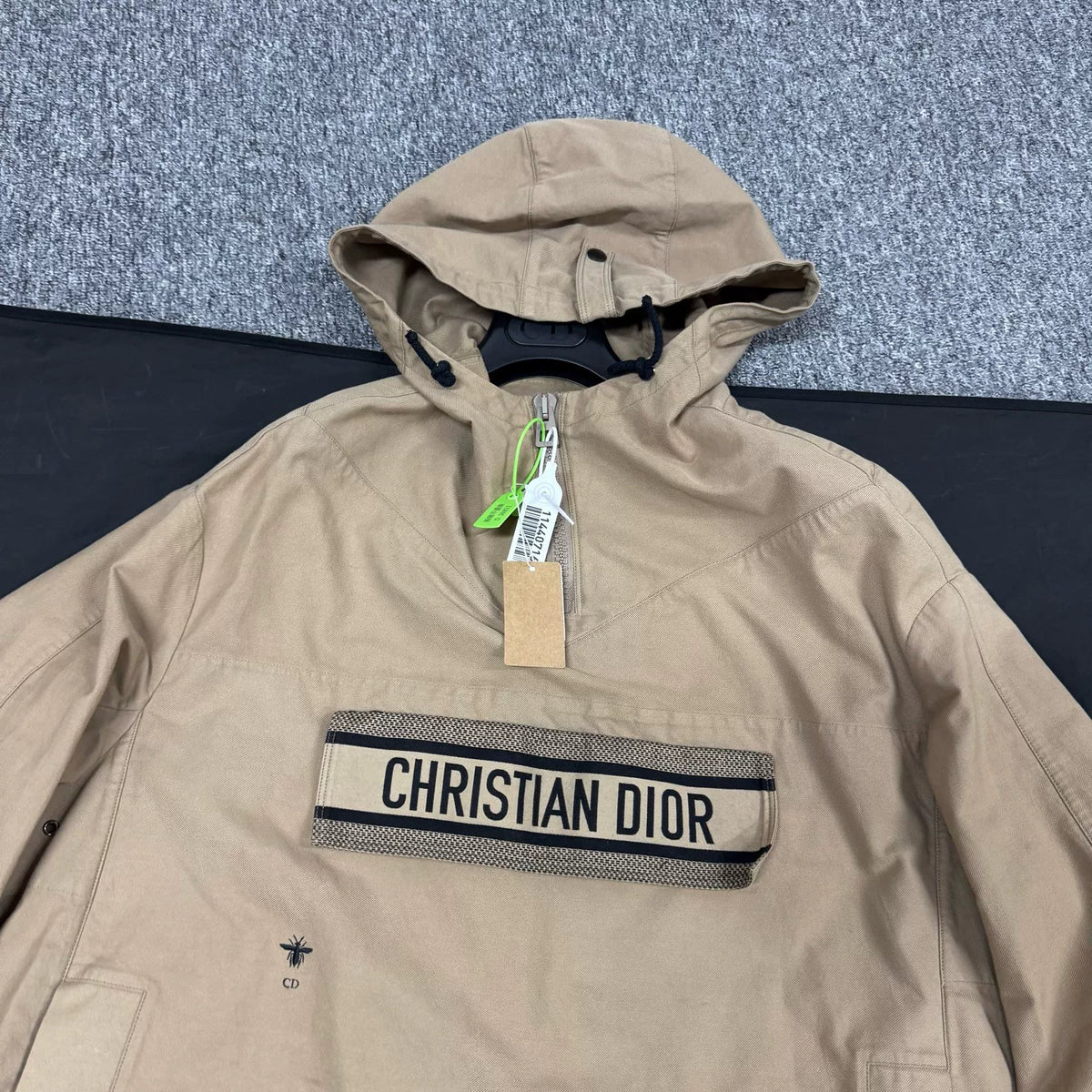 Dior Khaki Honeybee Embroidered Jacket