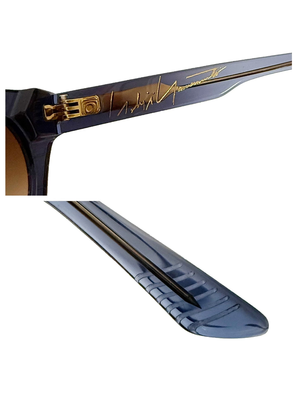 Yohji Yamamoto Sunglasses Slook 003 Blue Glasses