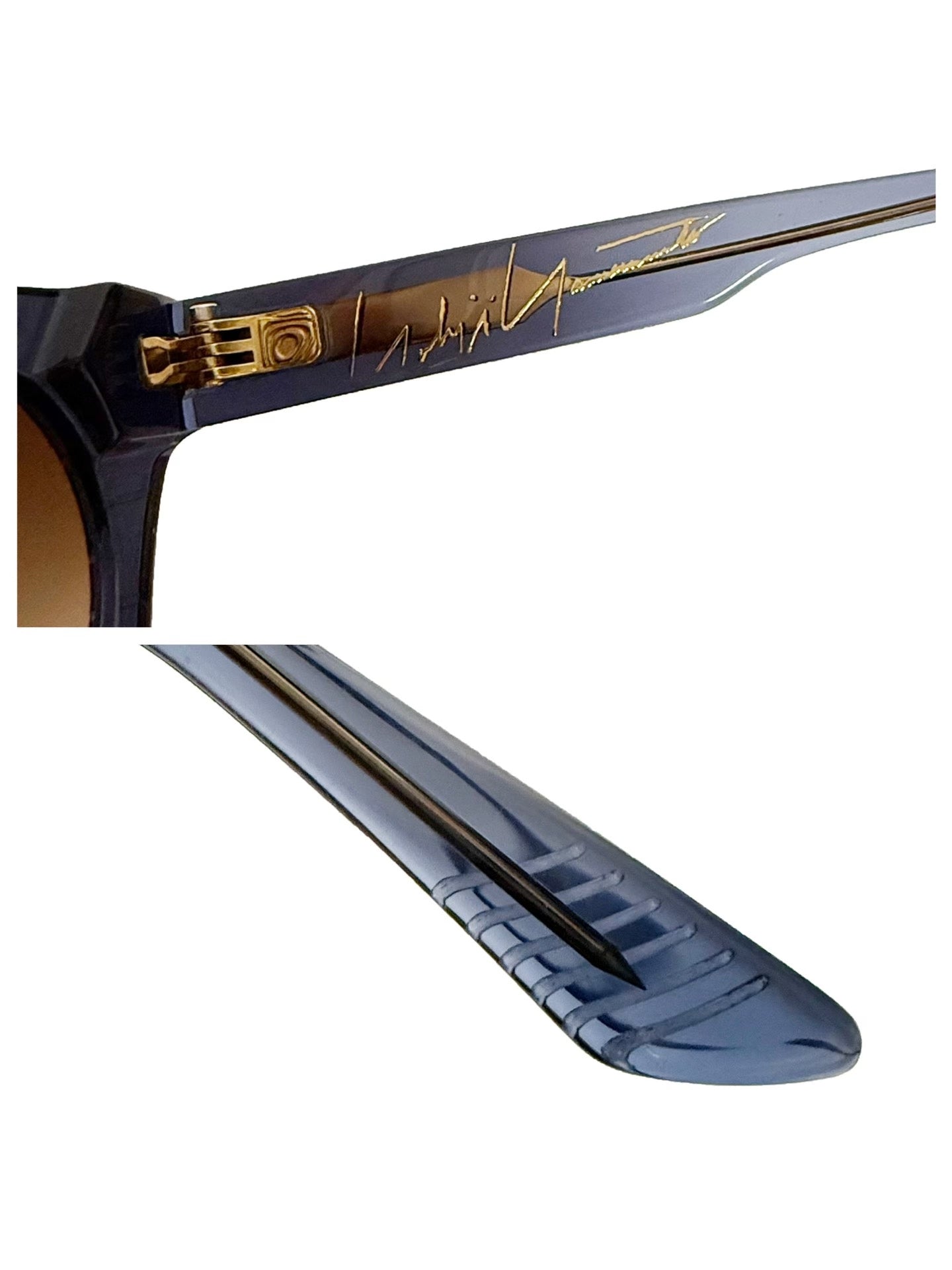 Yohji Yamamoto Sunglasses Slook 003 Blue Glasses
