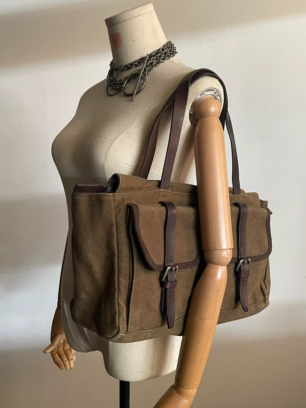 Dries Van Noten Vintage Handheld Postman Bag