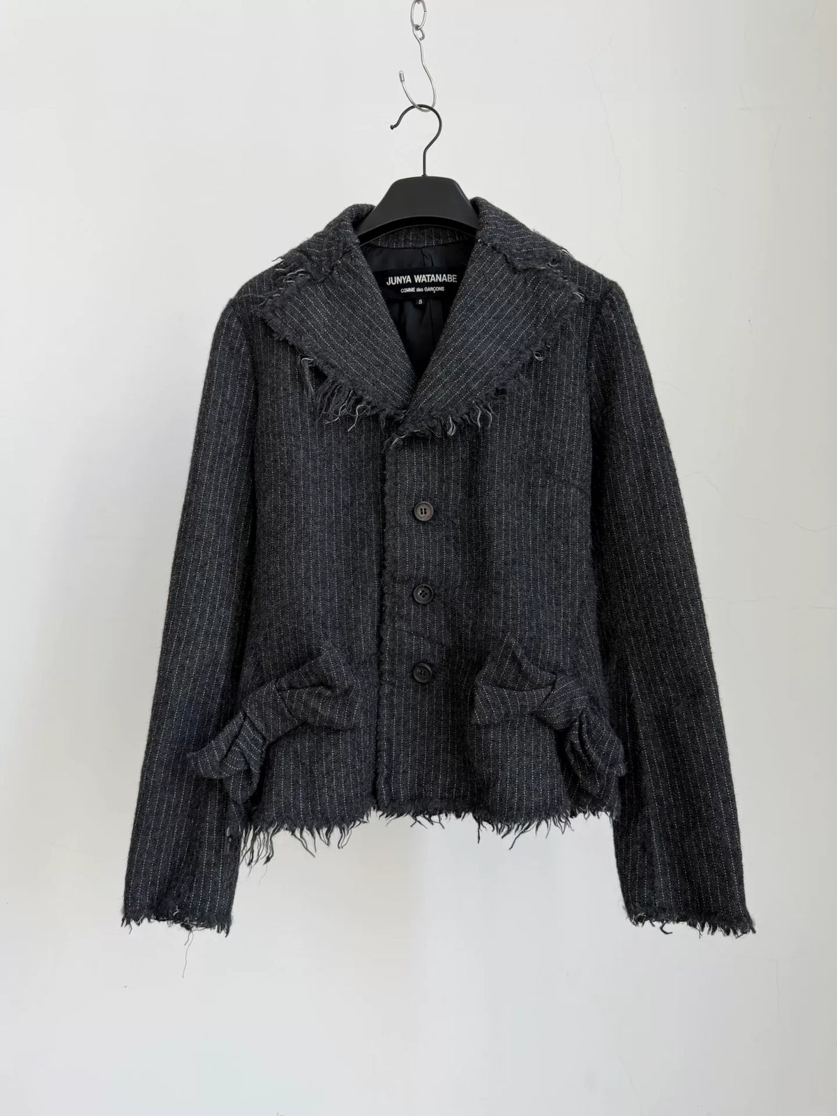Junya Watanabe 2003 Runway Wool Flannel Butterfly Jacket Top