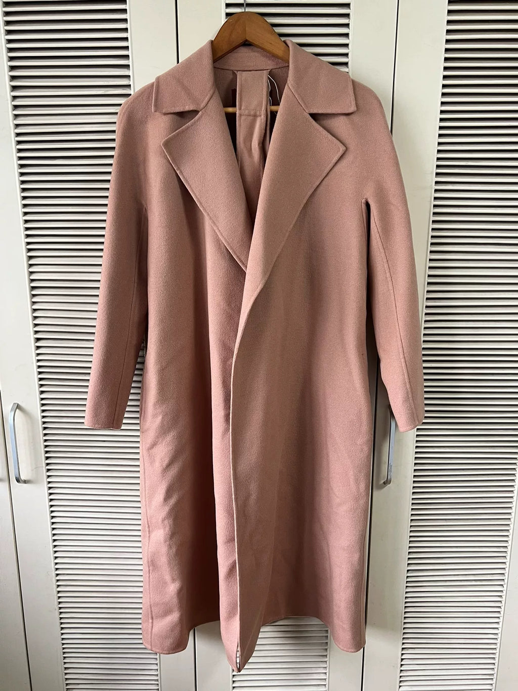 Max Mara Pink Wool Coat