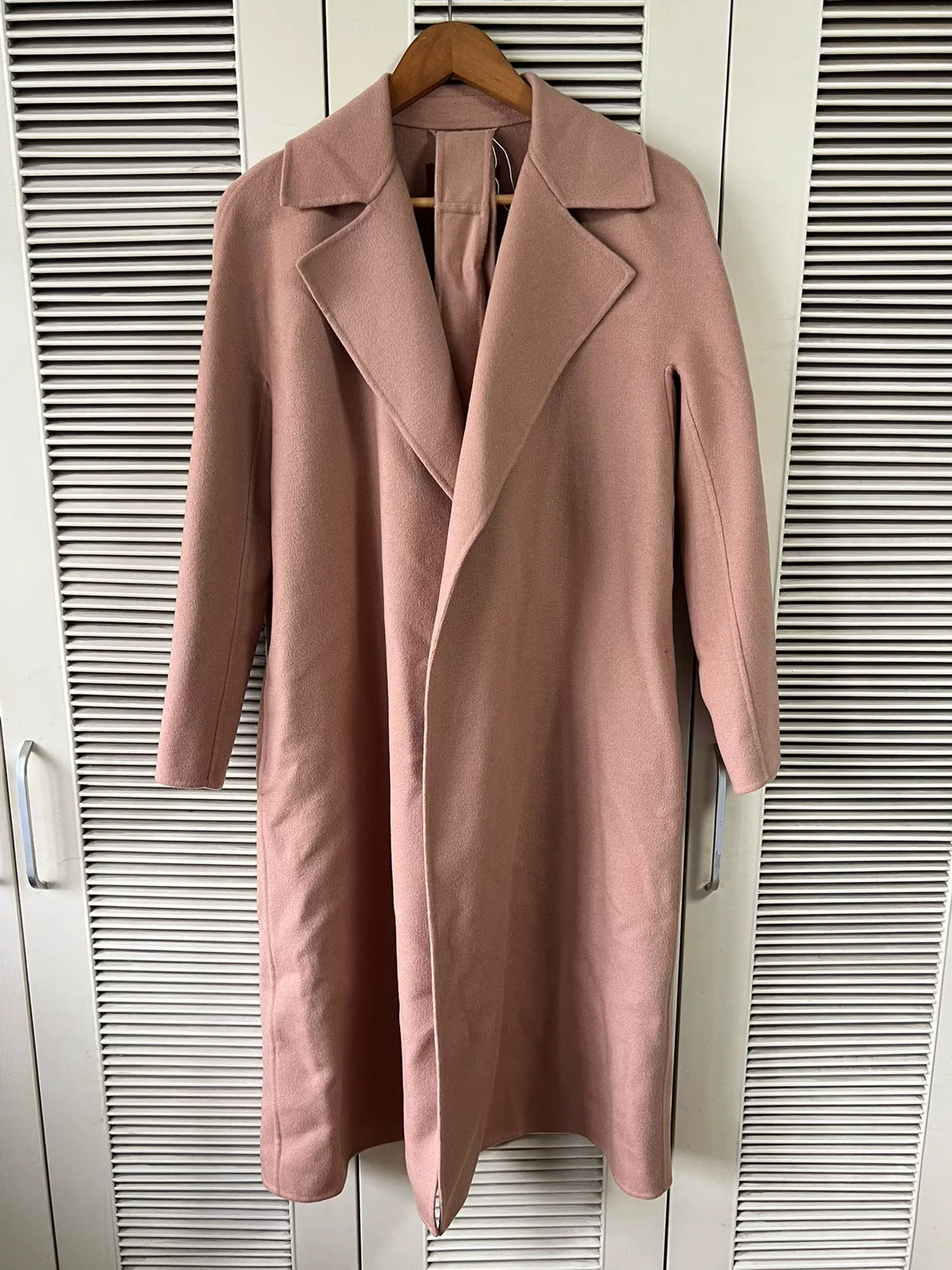 Max Mara Pink Wool Coat