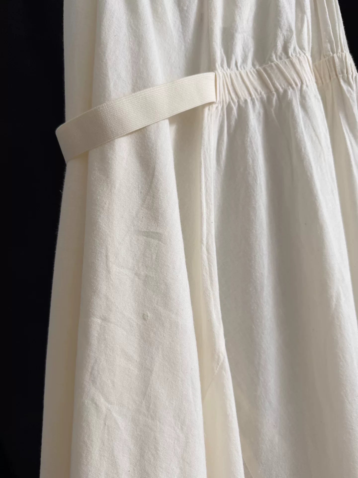 Comme Des Garcons 94SS Deconstructed Asymmetric Off-White Skirt - Devines