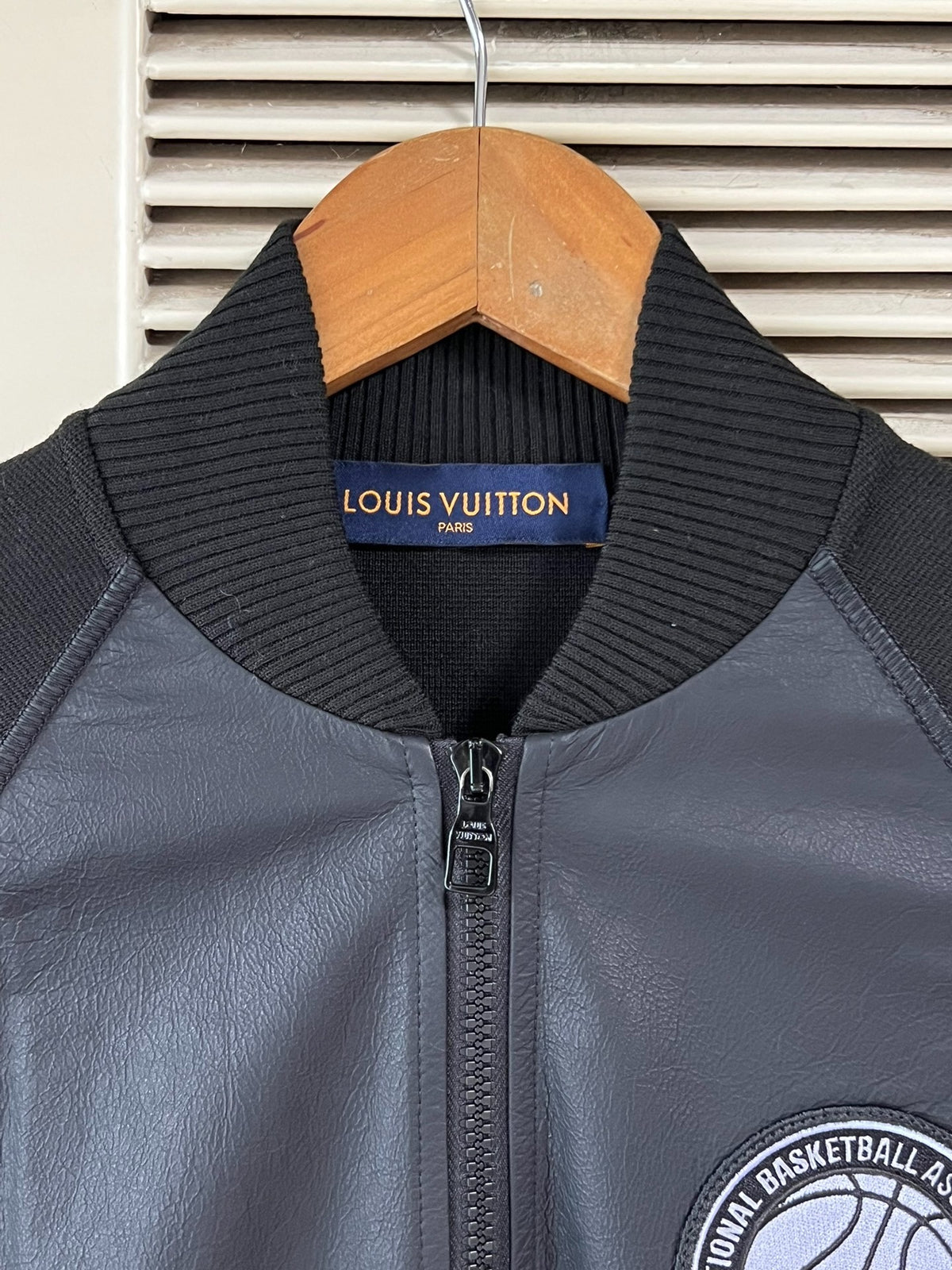 Louis Vuitton LV NBA Collaboration Black Jacket