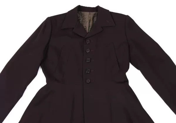Jean Paul Gaultier Vintage Purple Double-Breasted Coat